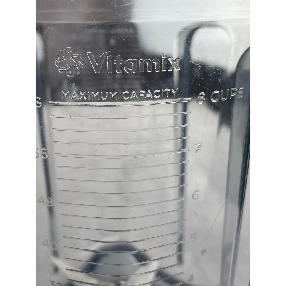 Vitamix 64oz Low-Profile Blender Vase VM0161 Clear Pitcher 105733-1 2L 8 Cup - Picture 2 of 12